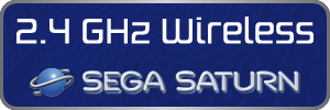 SEGA Saturn 2.4 GHz Wireless