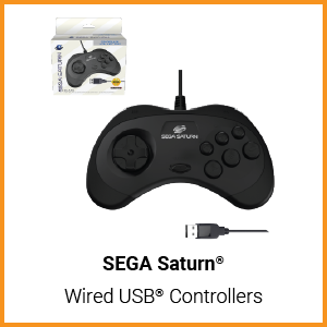 SEGA Saturn USB Wired Controller - Manuals