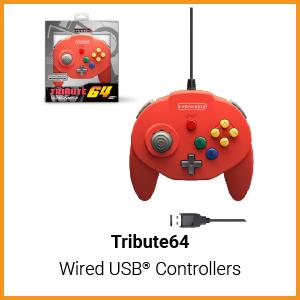 Tribute64 USB Wired Controller - Manuals