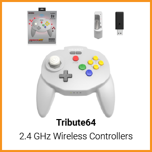 Tribute64 2.4 GHz Wireless Controller - Manuals