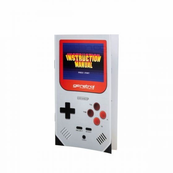 Go Retro Electronic 260+ Games Red/White Portable 
