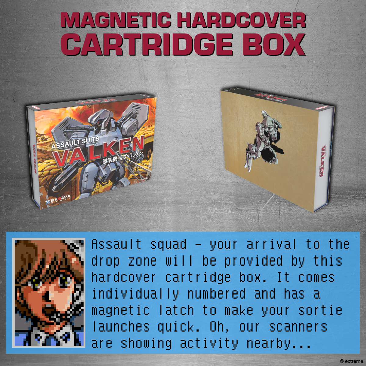 ASV Item - Hardcover Cartridge Box