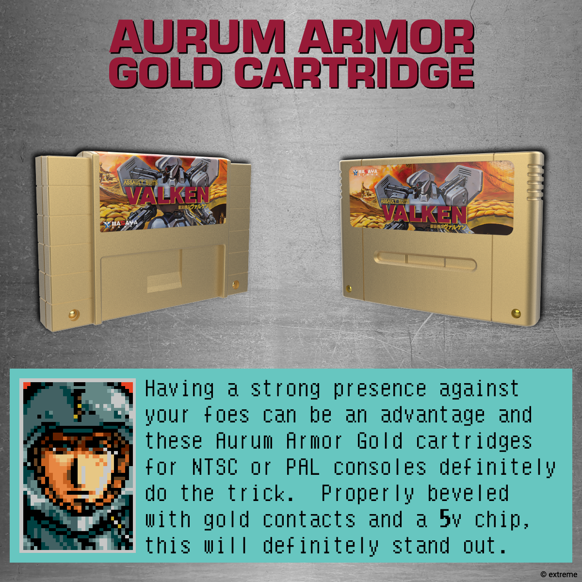 ASV Item - Aurum Armor Gold Cartridge