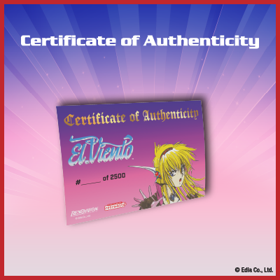 El Viento - Certificate of Authenticity