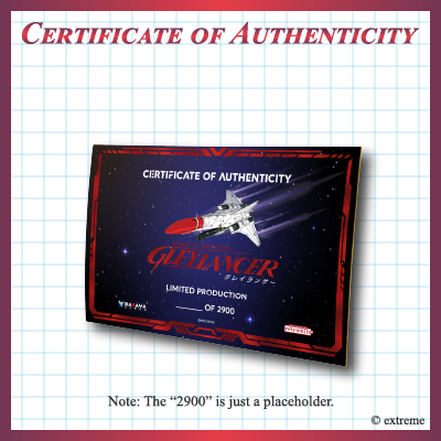Gley Lancer - Certificate of Authenticity