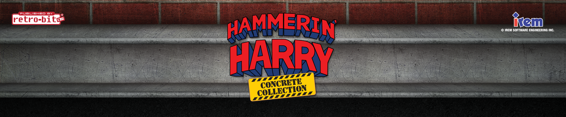 Hammerin' Harry Concrete Collection - Irem - Retro-Bit Publishing