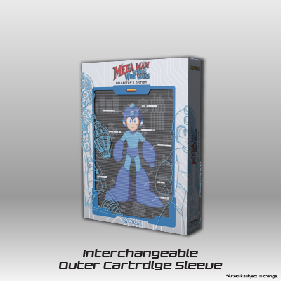 Mega Man: The Wily Wars CE - Outer Cartridge Sleeve