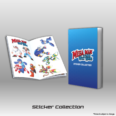 Mega Man: The Wily Wars CE - Sticker Collection