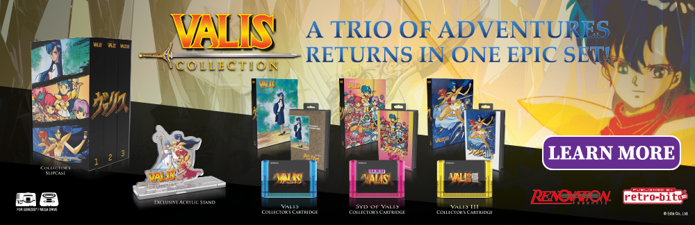 Valis Collection - Renovation Game - Retro-Bit Publishing