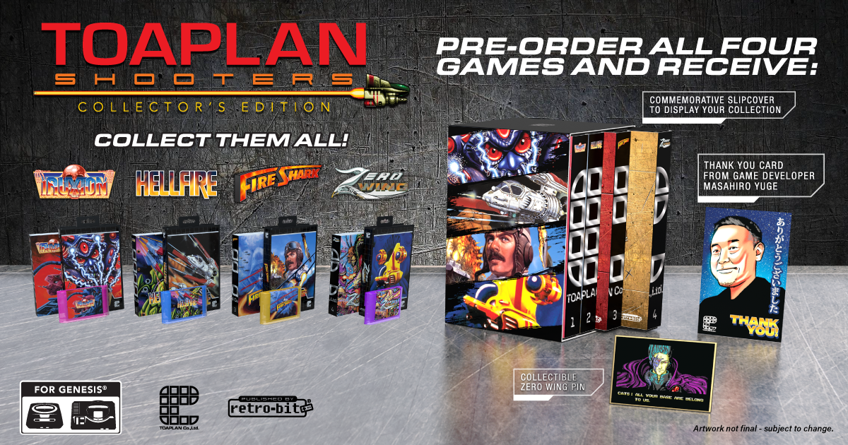Toaplan Shooters Collector's Edition - Pre Order Bundle