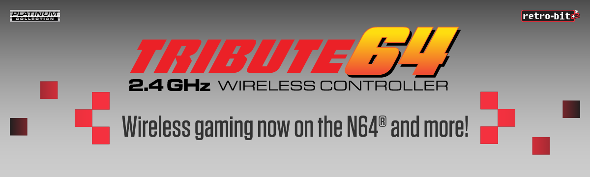 Tribute64 2.4 GHz Wireless Controller