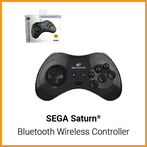 SEGA Saturn Bluetooth Wireless Controller - Manuals