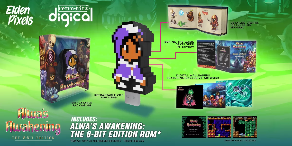 Alwa's Awakening T8BE_digical collage