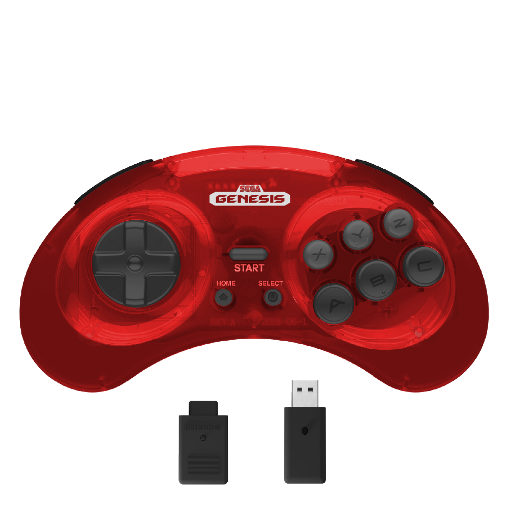 Genesis color_2.4ghz_crimson red