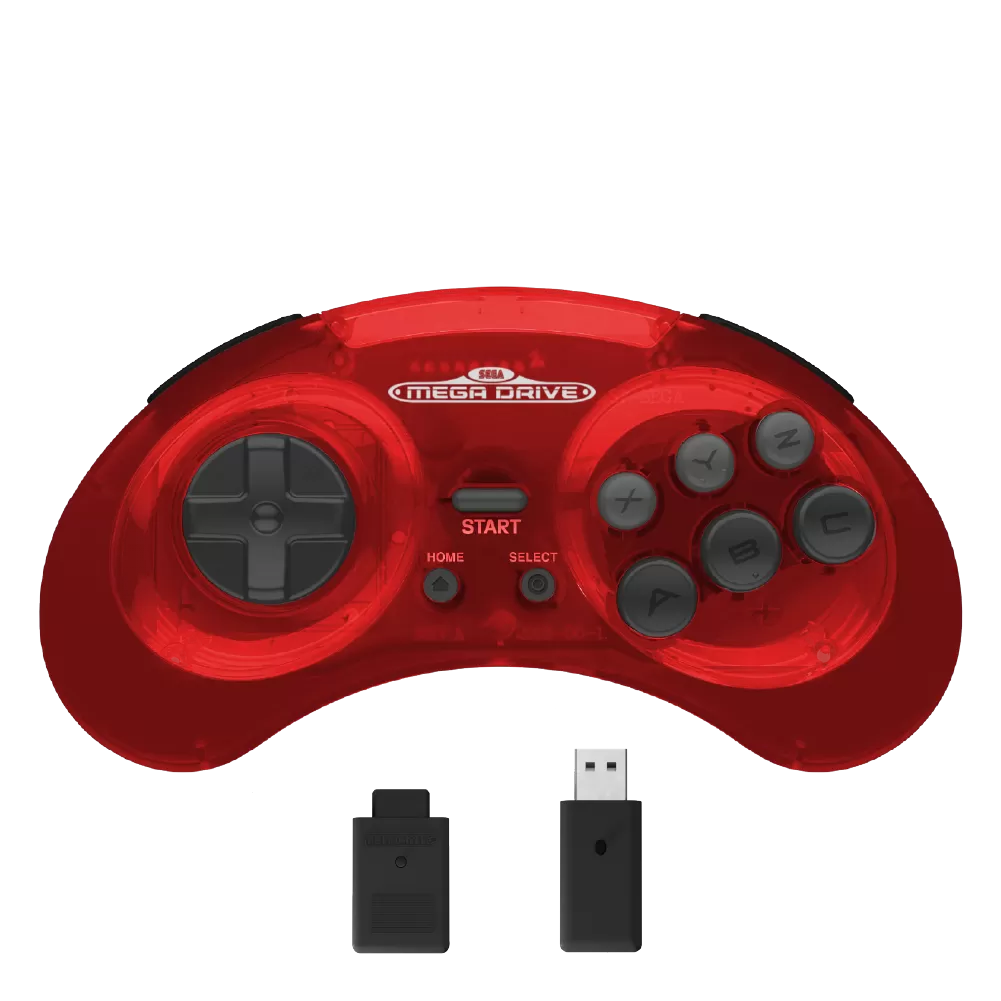Mega Drive Colorway_2.4ghz_crimson red