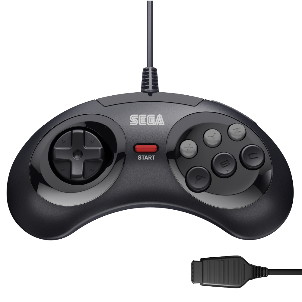 Mega Drive Colorway_console_black Mega Drive Colorway_console_black