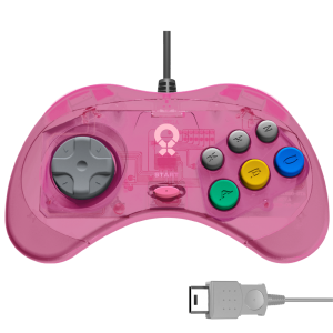 Saturn Colorway_console_game pink