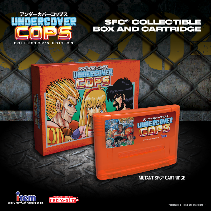 UNDERCOVER - スーパーファミコン ソフト アンダーカバーコップス(UNDERCOVER COPS) バリエ Undercover Cops / アンダーカバーコップス (1992) Arcade - 3