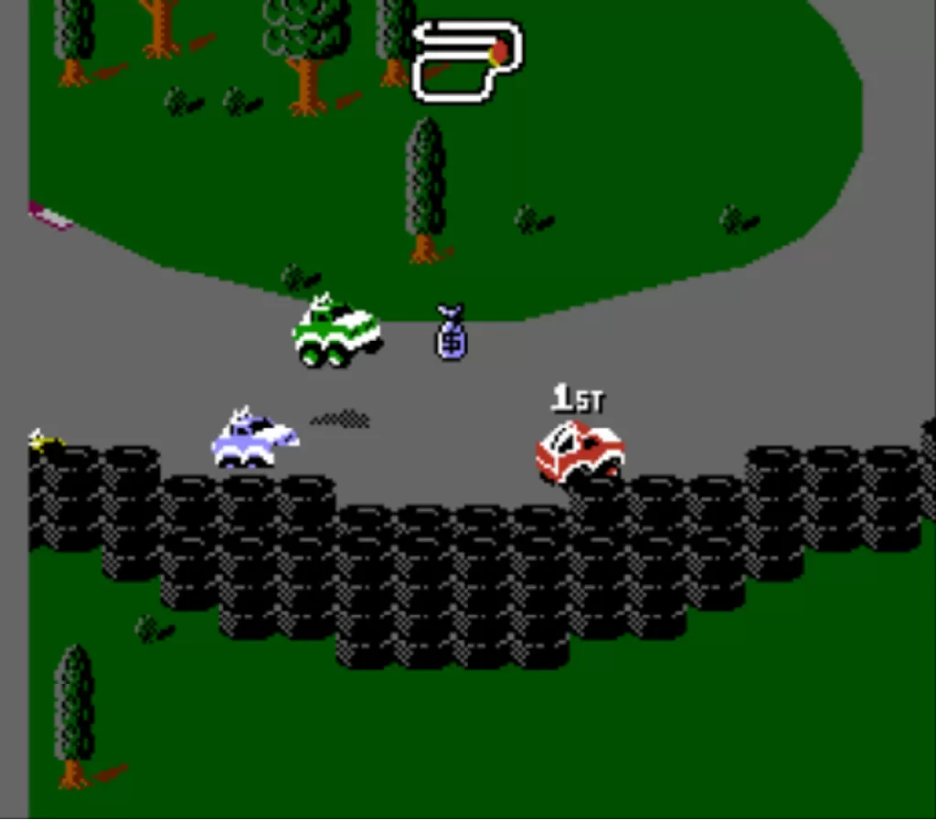 RC Pro-Am II Gameplay_02 RC Pro-Am II Gameplay_02