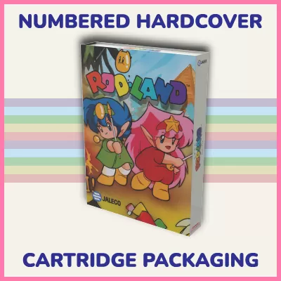 Rod Land Item_NES box Rod Land Item_NES box