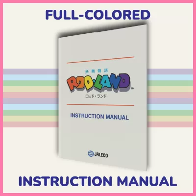 Rod Land Item_NES manual Rod Land Item_NES manual